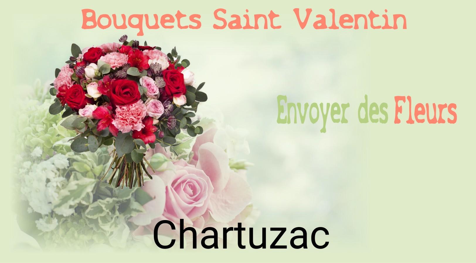 Roses de Saint-Valentin livrées à Chartuzac
